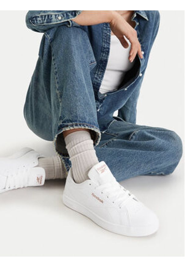 Reebok Sneakersy C-COURT CLEAN 100074383 Biały. Kolor: biały. Materiał: syntetyk