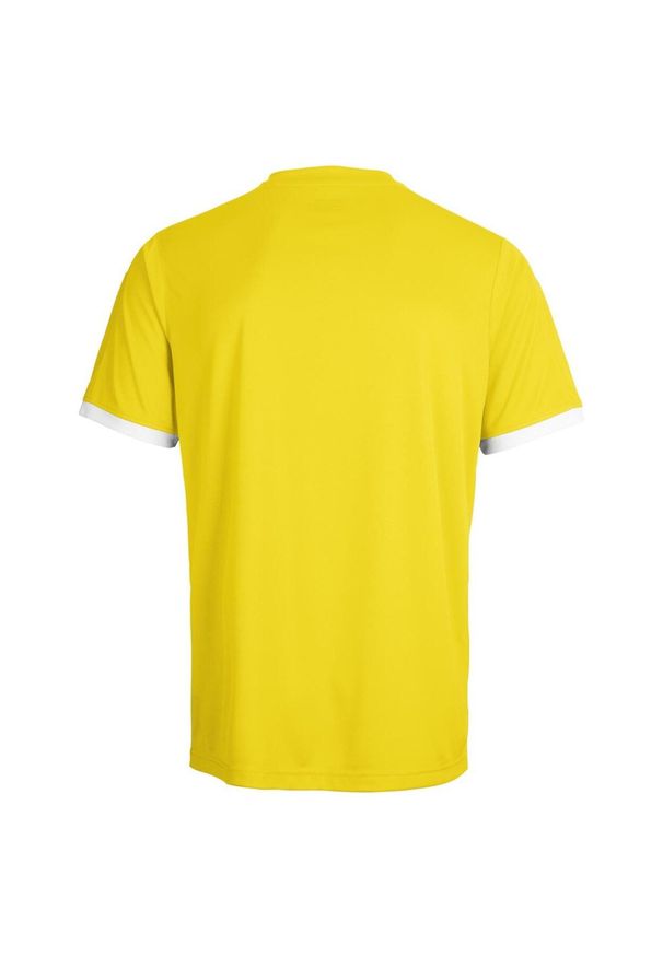Koszulka piłkarska z krótkim rękawem męska Hummel Core SS Poly Jersey. Kolor: żółty. Materiał: jersey. Długość rękawa: krótki rękaw. Długość: krótkie. Sport: piłka nożna