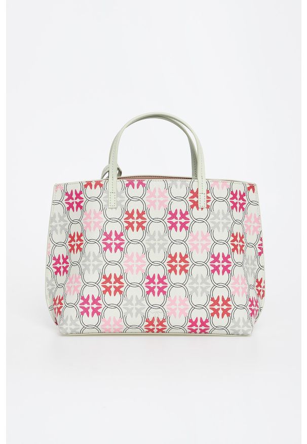 Pinko - Torebka damska skórzana Carrie Shopper Classic PINKO. Materiał: skórzane