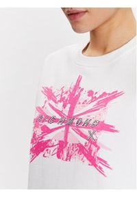 John Richmond Bluza UWP23010FE Biały Regular Fit. Kolor: biały. Materiał: bawełna #3
