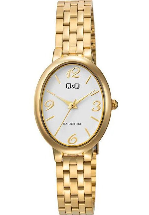 Zegarek Q&Q Q10C-004P damski elegancki owalna koperta .. Styl: elegancki