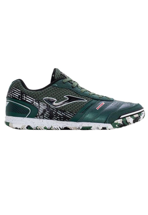 Joma - Męskie Buty Sportowe Mundial 2423. Kolor: czarny, zielony, wielokolorowy. Sport: turystyka piesza