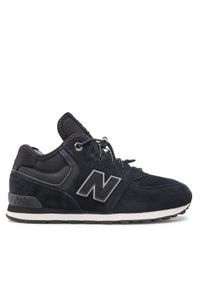 New Balance Sneakersy GV574HGX Czarny. Kolor: czarny. Materiał: zamsz, skóra