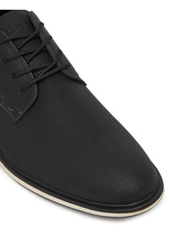 Aldo Półbuty Karson 13568506 Czarny. Kolor: czarny. Materiał: skóra