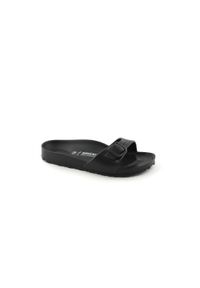 Klapki damskie Birkenstock Madrid Eva. Kolor: czarny. Materiał: syntetyk, materiał