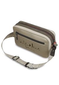 Torebka damska Anekke, mała z regulowanym paskiem na ramię i zapięciem na suwak, beżowa, 42703-447. Kolor: szary. Wzór: aplikacja. Materiał: zdobione. Styl: casual. Rodzaj torebki: na ramię #8