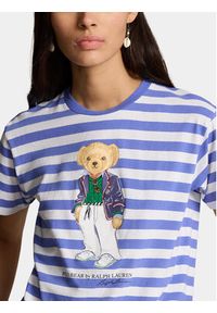 Polo Ralph Lauren T-Shirt Str Riv Br T 211924300001 Niebieski Regular Fit. Typ kołnierza: polo. Kolor: niebieski. Materiał: bawełna #3