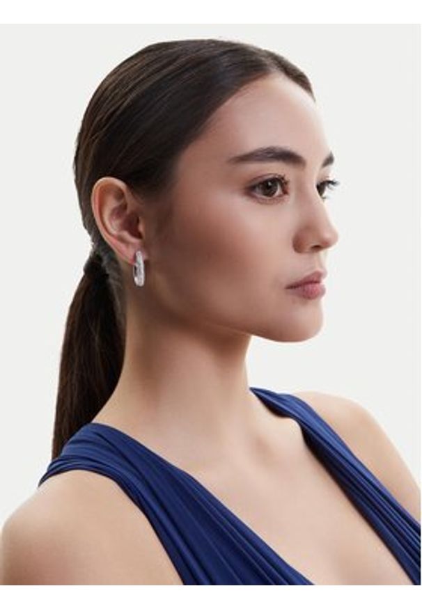 Swarovski Kolczyki Dextera 5651392 Srebrny. Materiał: srebrne. Kolor: srebrny