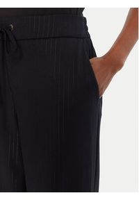 LOLA CASADEMUNT Spodnie materiałowe MF2514001 Granatowy Wide Leg. Kolor: niebieski. Materiał: wiskoza #3