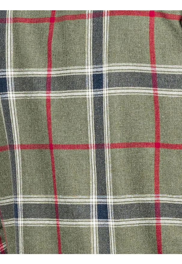 Brązowa koszula Ombre Clothing z długim rękawem, długa