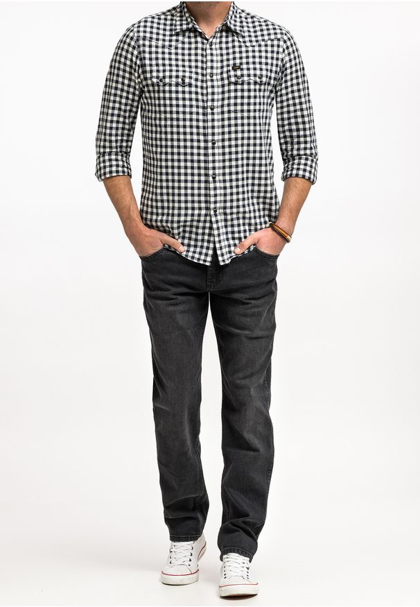 Wrangler - WRANGLER GREENSBORO MĘSKIE SPODNIE JEANSOWE JEANSY DŻINSY FRIDAY FEVER W15QHT47D