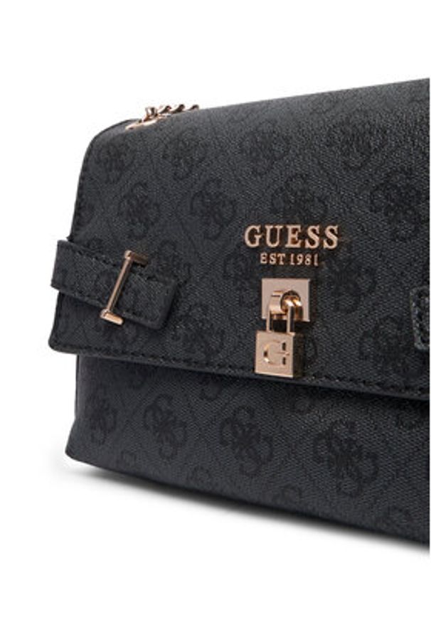 Guess Torebka Yesba HWSG78 33210 Szary. Kolor: szary. Materiał: skórzane