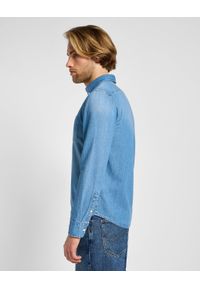 Lee - LEE MĘSKA KOSZULA JEANSOWA BUTTON DOWN Bueller 112355641 L880008566. Typ kołnierza: button down. Materiał: jeans #7