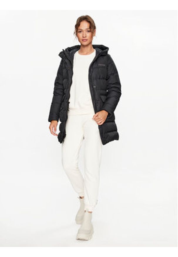 Marmot Parka M13170 Czarny Regular Fit. Kolor: czarny. Materiał: syntetyk