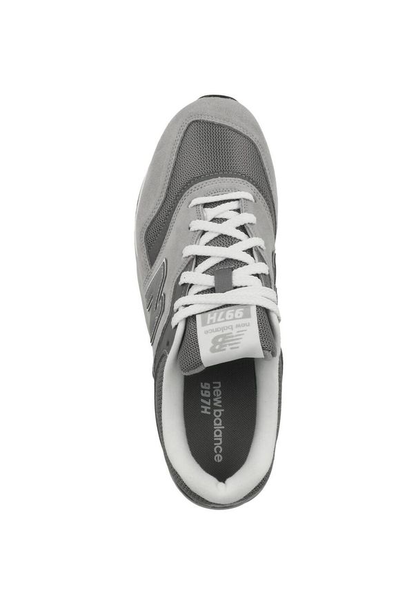 Buty do chodzenia męskie New Balance 997. Zapięcie: sznurówki. Kolor: szary. Materiał: skóra, syntetyk, tkanina, materiał. Szerokość cholewki: normalna. Sport: turystyka piesza