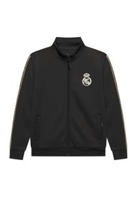 Dres treningowy Real Madrid dla dzieci 25/26 - Czarny. Okazja: na uczelnię. Kolor: wielokolorowy. Materiał: dresówka. Styl: sportowy #1