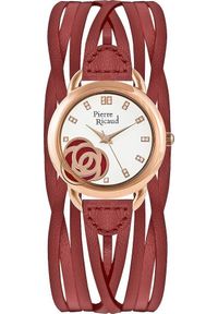 Zegarek Pierre Ricaud Zegarek damski Pierre Ricaud P22017.9013Q czerwony. Kolor: czerwony #1