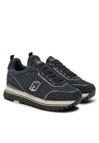 Liu Jo Sneakersy Maxi Wonder 71 BF4003 PX195 Granatowy. Kolor: niebieski. Materiał: zamsz, skóra #4