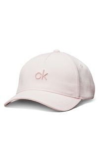 Czapka z daszkiem Calvin Klein. Kolor: różowy #1