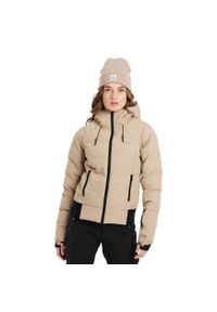 Damska kurtka narciarska Protest Prtalyssumi. Kolor: beżowy. Sezon: zima. Sport: narciarstwo #1
