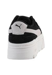 Puma - Damskie Skórzane Buty Treningowe Mayze Stack DC5. Kolor: biały. Materiał: skóra. Styl: sportowy