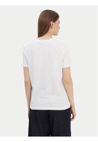 TOMMY HILFIGER - Tommy Hilfiger T-Shirt Logo WW0WW40276 Biały Regular Fit. Kolor: biały. Materiał: bawełna #5