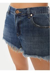 One Teaspoon Szorty jeansowe Marlons 26274 Niebieski Boyfriend Fit. Kolor: niebieski. Materiał: bawełna #5