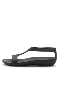 Crocs Sandały SERENA SANDAL 205469-060_ Czarny. Kolor: czarny