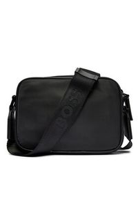 BOSS - Boss Saszetka B Icon Ew Zip 50516790 Czarny. Kolor: czarny. Materiał: materiał #3