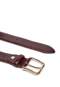Guess Pasek Damski BW9175 P4435 Bordowy. Kolor: czerwony. Materiał: skóra #3