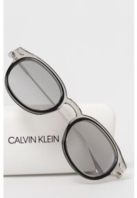 Calvin Klein - Okulary przeciwsłoneczne CK18701S.072. Kształt: okrągłe. Kolor: szary #2