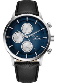 Zegarek Pierre Ricaud Zegarek męski Pierre Ricaud P97230.5215QF czarny. Kolor: czarny #1