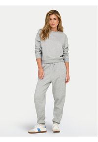 only - ONLY Bluza 15243380 Szary Loose Fit. Kolor: szary. Materiał: syntetyk, bawełna #6