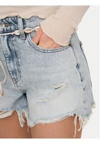 only - ONLY Szorty jeansowe Zuma 15349510 Niebieski Regular Fit. Kolor: niebieski. Materiał: bawełna #3