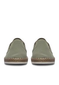 Rieker Espadryle CEO-B5265-52 Zielony jasny. Kolor: zielony. Materiał: materiał #2