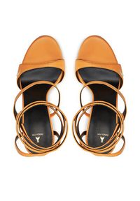 Patrizia Pepe Sandały 2X0082/L048-R824 Pomarańczowy. Kolor: pomarańczowy. Materiał: skóra #6