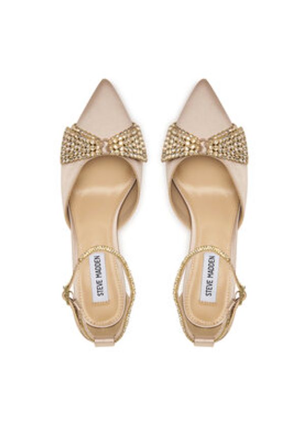 Steve Madden Szpilki Last Dance 11005297 Beżowy. Kolor: beżowy. Materiał: materiał. Obcas: na szpilce