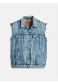 Levi's® Kamizelka A5789-0000 Niebieski Regular Fit. Kolor: niebieski. Materiał: bawełna #9
