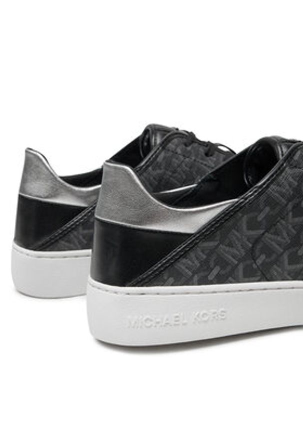 MICHAEL Michael Kors Sneakersy Jenny Lace Up 43T4JNFS1B Czarny. Kolor: czarny. Materiał: skóra