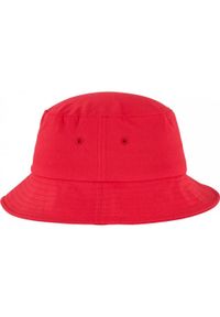 FLEXFIT - Cotton Twill Bucket Hat. Kolor: czerwony