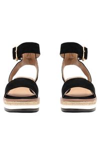 DeeZee Sandały WS091-01 Czarny. Kolor: czarny. Materiał: materiał #4