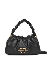 Love Moschino - LOVE MOSCHINO Torebka JC4310PP0MK1300A Czarny. Kolor: czarny. Materiał: skórzane
