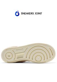 Nike - NIKE - Sneakersy Air Force 1 Shadow Cashmere. Wysokość cholewki: przed kostkę. Kolor: biały. Materiał: guma. Szerokość cholewki: normalna. Wzór: kolorowy. Model: Nike Air Force