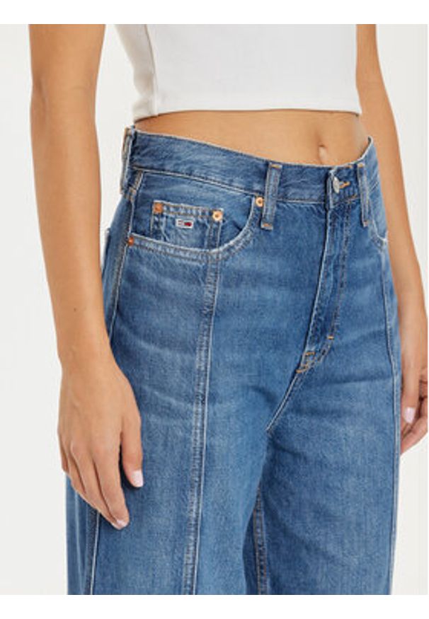 Tommy Jeans Jeansy Claire DW0DW19609 Niebieski Wide Leg. Kolor: niebieski