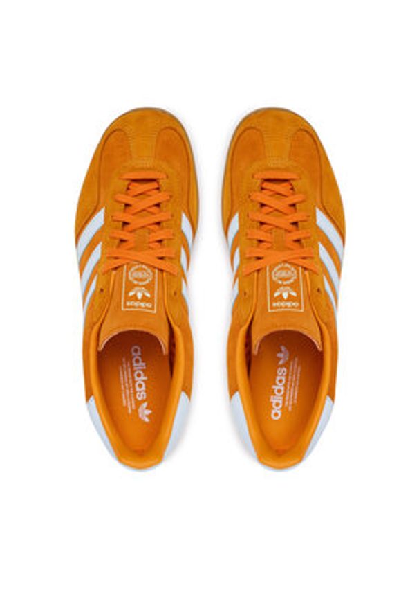 Adidas - adidas Sneakersy Gazelle IH9640 Pomarańczowy. Kolor: pomarańczowy. Materiał: skóra, zamsz. Model: Adidas Gazelle
