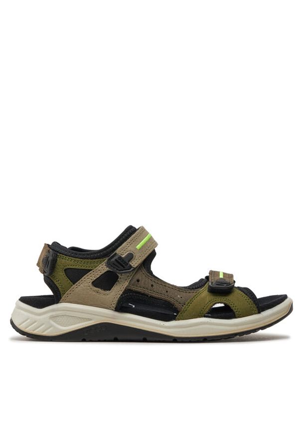 ecco - ECCO Sandały X-Trinsic K Sandal 3S 71064360883 Khaki. Kolor: brązowy