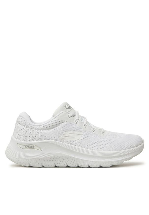 skechers - Skechers Sneakersy 150051/WHT Biały. Kolor: biały. Materiał: materiał