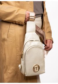 Inna - Torebka damska Monnari plecak nerka perłowa PH0050. Kolor: biały. Materiał: skórzane. Styl: elegancki #7