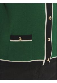 Luisa Spagnoli Kardigan Materiale 58508 Zielony Regular Fit. Kolor: zielony. Materiał: wełna #3