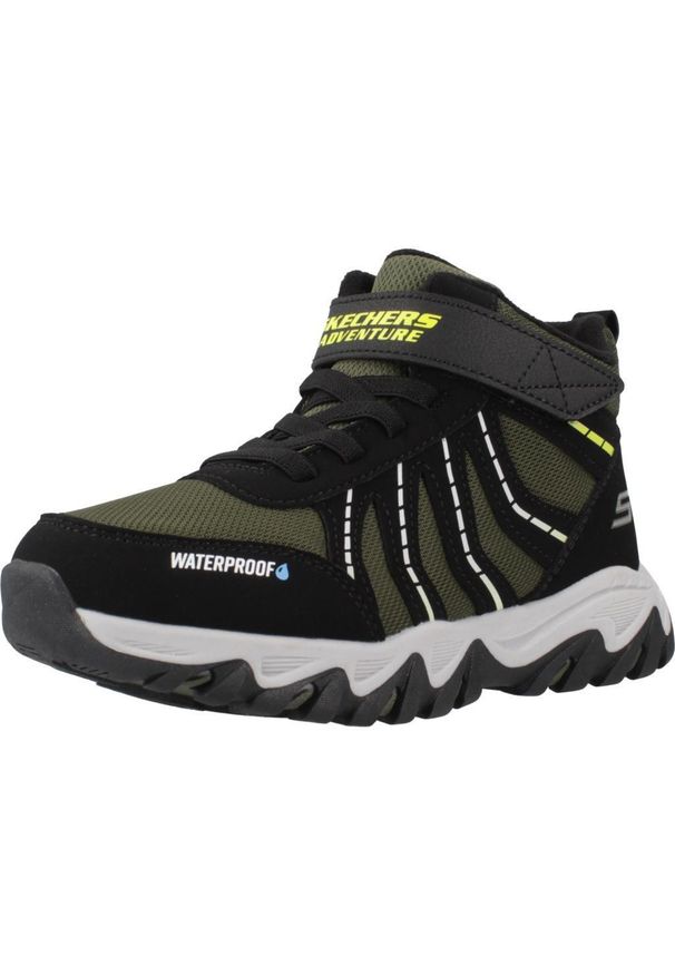 skechers - Buty do chodzenia dla dzieci Skechers Rugged Ranger Stor. Kolor: zielony. Materiał: syntetyk, materiał. Szerokość cholewki: normalna. Model: Skechers Sport. Sport: turystyka piesza